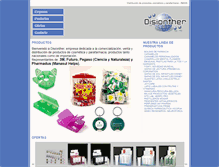 Tablet Screenshot of disionther.com